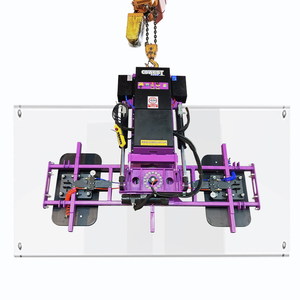1T/2T电动翻转旋转真空玻璃吊具