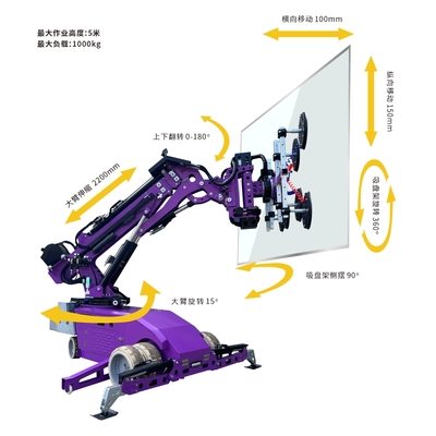 柯西机械多功能玻璃安装车 WSR-1000M